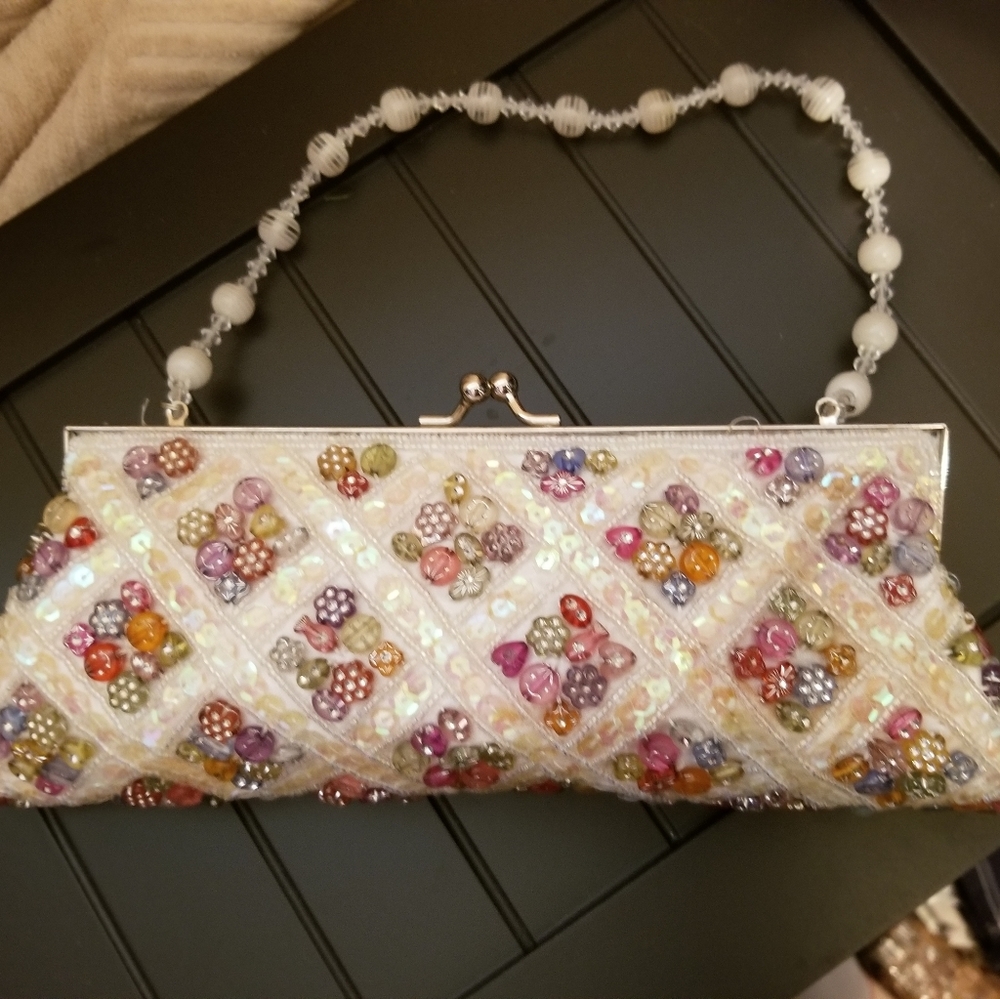 Beaded purse
